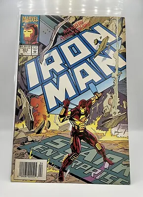 Buy IRON MAN #303    CAPTAIN AMERICA!   IRON MAN Vs NEW WARRIORS!  See Pictures • 1.20£