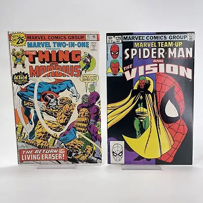 Buy Two-In-One #15 & Marvel Team Up #129 (Marvel, 1976) The Thing Morbius & Vision • 27.98£