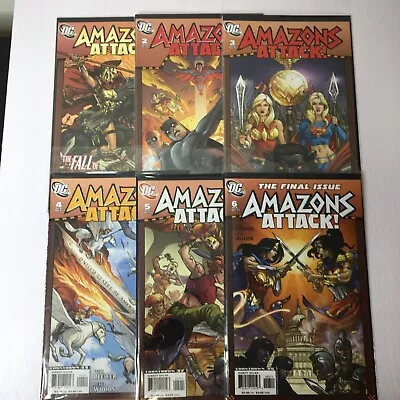 Buy Amazons Attack 1-6 (2007) Full Set DC Comics Bagged & Boarded Wonder Woman • 16.99£