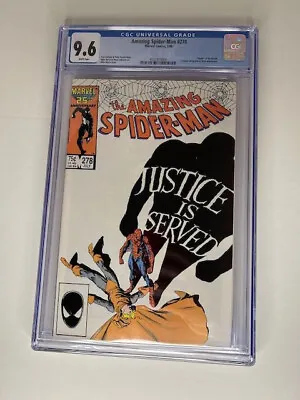 Buy Amazing Spider-Man #278 CGC 9.6, WP, Death Of Wraith, Marvel Comics (1986) • 43.48£