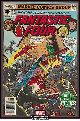 Buy Fantastic Four #185 (1977) 1st Nicholas Scratch Agatha Harkness Wandavision Vg • 5.62£