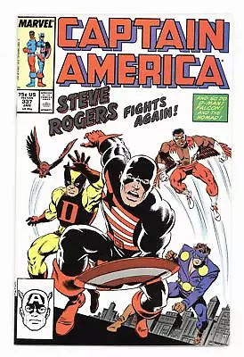 Buy Captain America #337 VF 8.0 1988 • 70.36£