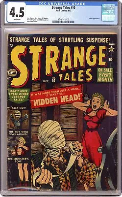 Buy Strange Tales #10 CGC 4.5 1952 4346141013 • 319.34£