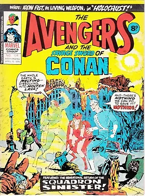 Buy Marvel UK, Avengers, Savage Sword Of Conan, #134, 1976 • 2.30£