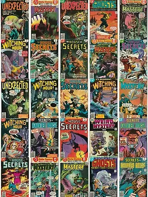 Buy Dc Bronze Horror Comics Various Titles & Years You Pick - Complete Your Runs • 7.39£