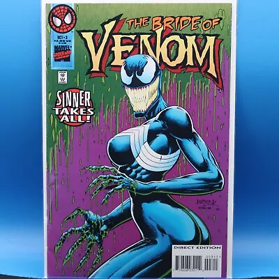 Buy Venom: Sinner Takes All #3-🗝️The Bride Of Venom-🔑1st Full App. Of She-Venom-NM • 130.44£