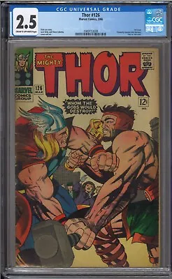 Buy Thor #126 - CGC 2.5 - • 94.60£