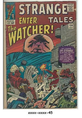 Buy Strange Tales #134 © July 1965, Marvel Comics • 27.67£