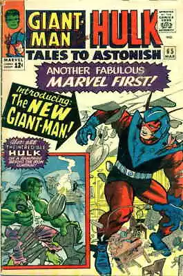 Buy Tales To Astonish (Vol. 1) #65 GD; Marvel | Low Grade - Giant-Man Hulk - We Comb • 22.13£