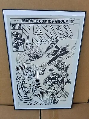 Buy Uncanny X-Men #104 Dave Cockrum 11x17 Original Art Poster Print Marvel Comics • 47.26£