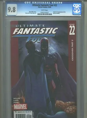 Buy Ultimate Fantastic Four #22 CGC 9.8 (2005) Origin & 1st First Marvel Zombies • 592.72£