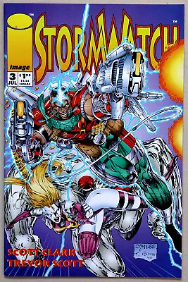 Buy Stormwatch #3 Vol 1 - Image Comics - Brandon Choi - Jim Lee - Scott Clark • 3.95£