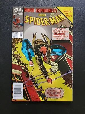 Buy Marvel Comics Spiderman #51 October 1994 Tom Lyle Foil Cover Newsstand (b) • 7.89£