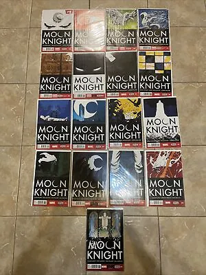 Buy Marvel Now Moon Knight Complete 1 2 3 4 5 6 7 8 9 10 11 12 13 14 15 16 17 Ellis • 82.99£