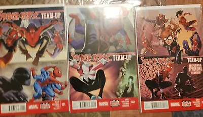 Buy Spider-Verse Team Up 1-3 Complete Comic Lot Run Set Marvel Collection • 19.76£