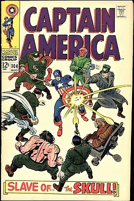 Buy Captain America #104, 128-129, 141, 144-146, 148-149, Bronze Age Lot, • 234.32£