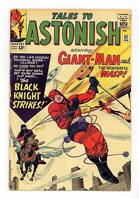 Buy Tales To Astonish #52 VG- 3.5 1964 Origin/1st App. Black Knight • 67.52£