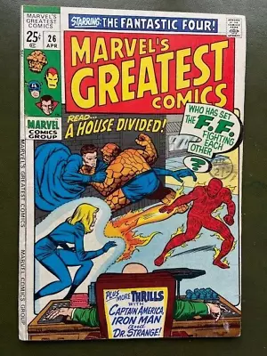 Buy Marvel's Greatest Comics #26, A House Divided, April 1970. • 10£