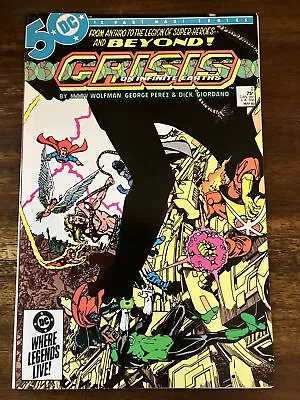 Buy CRISIS ON INFINITE EARTHS #2 DC May 1985 NM+ 9.6 W George PEREZ Cover & Art B/O • 23.74£