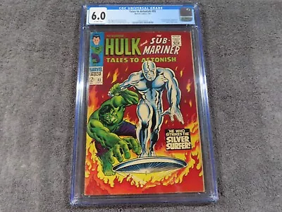 Buy 1967 MARVEL Comics TALES TO ASTONISH #91 - 1st Cover Ap. ABOMINATION - CGC 8.0 • 179.89£