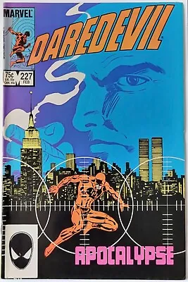 Buy Daredevil #227 Direct Edition (1986) Vintage Key Comic,  Born Again  Part 1 • 28.78£