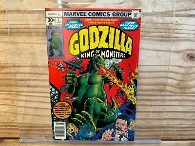 Buy Godzilla King Of The Monsters (Marvel Comics) First Fantastic Issue #1 Aug 1977 • 29.99£