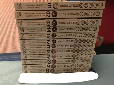Buy Bungo Stray Dogs Manga Bsd English Anime Books Vol 1-3 14-22  • 98.60£