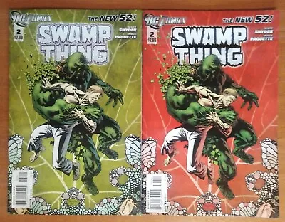 Buy Swamp Thing #2 - DC Comics New 52 1st & 2nd Print Set (2 Comics)  • 7.50£