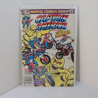 Buy Marvel Comics 1981 Captain America Team America Issue 269 JM DeMatteis Beatty • 6£