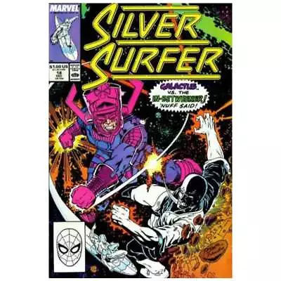 Buy Silver Surfer (1987 Series) #18 In Near Mint Condition. Marvel Comics [n@ • 12.20£