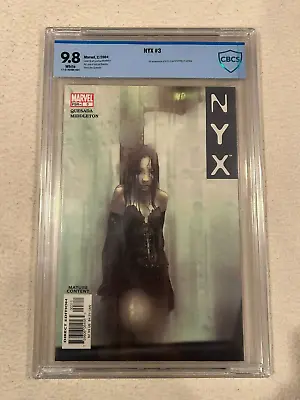 Buy Nyx 3 Cbcs 9.8 White Pages • 919.45£
