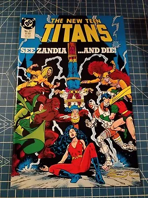Buy The New Teen Titans 27 DC Comics 1987 9.8 H2-131 • 9.44£