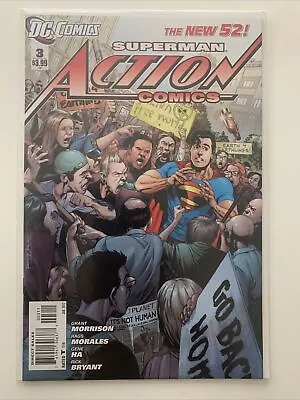 Buy Action Comics #3, DC Comics, January 2012, NM • 1£