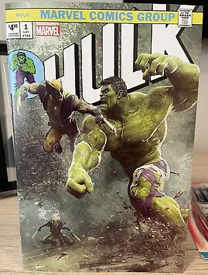 Buy Hulk #1 Bjorn Barends Exclusive Trade Variant 181 Homage Wolverine • 14.39£
