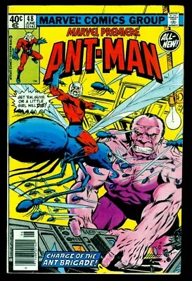 Buy Marvel Comics MARVEL PREMIERE #48 ANT-MAN VG+ 4.5 • 5.51£
