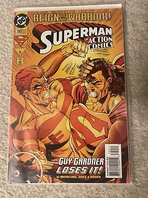 Buy Action Comics # 709 Vg Dc Comic 1995 Guy Gardner Superman • 1.58£