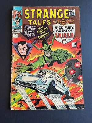 Buy Strange Tales #144 - 1st Appearance Of Jasper Sitwell (Marvel, 1966) Good • 9.94£