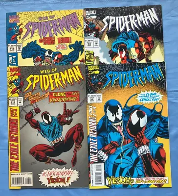 Buy Web Of Spider-man #118 119 & Spider-man #52 53 1-4 1994 Nm/nm- Reduced • 139.41£