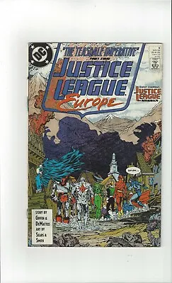 Buy Dc Comics Justice League Europe No. 8 November  1989 $1.00 USA  • 4.24£
