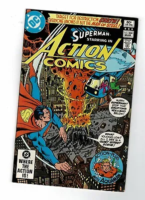 Buy DC Comics Superman Starring In Action Comic No. 529 March 1982   60c USA • 4.24£