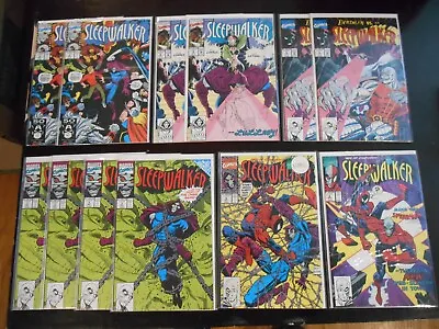 Buy SLEEPWALKER LOT Of 12 MARVEL COMICS 1991 RUN Spider-Man STRANGE Avengers XMen • 24.09£