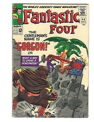 Buy Fantastic Four #44 1965 VG+ 1st Appearance Of Gorgon Of Inhumans Combine Ship • 39.52£