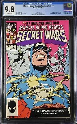 Buy Marvel Super Heroes Secret Wars #7 CGC 9.8 1st Julia Carpenter Spider-Woman  • 183.88£