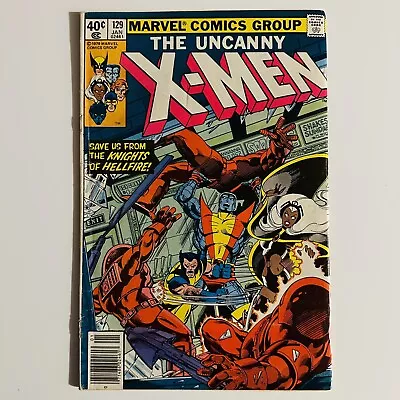 Buy X-men 129 Marvel 1980 1st Kitty Pryde Emma Frost White Queen Hellfire Club • 71.48£