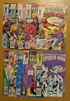 Buy Spectacular Spider-Man Lot Of 10 #1 11 12 19 31 100 176 189 Annual 1 7 • 31.62£