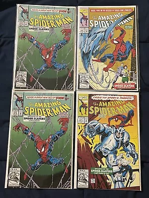 Buy The Amazing Spider-man Lot Of 4. Issues 368, 371, (2) 373. Marvel Comics. NM+ • 11.99£