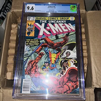 Buy X-men #129 Cgc 9.6 White Pages // 1st App Kitty Pryde & Emma Frost Marvel 1980 • 619.59£