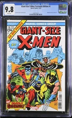 Buy Giant Size X-Men: Facsimile Edition 1 CGC 9.8 (AC) • 50£