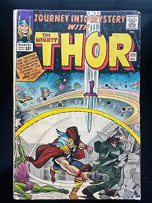 Buy Journey Into Mystery 111 With The Mighty Thor     First Cover Appearance Balder • 57.45£