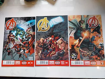 Buy Avengers Issues 25, 26 And 27. (Marvel Comics) N/M 2014 Series. • 4.99£
